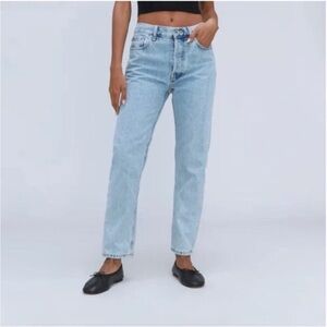 Everlane high waist straight relaxed fit NWT